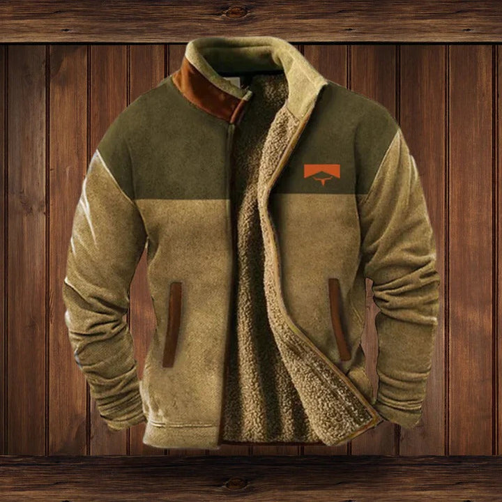 Maceo | Veste d'automne au style chaleureux pour homme