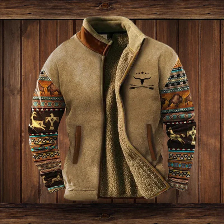 Maceo | Veste d'automne au style chaleureux pour homme