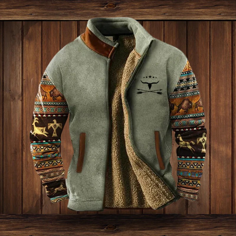 Maceo | Veste d'automne au style chaleureux pour homme