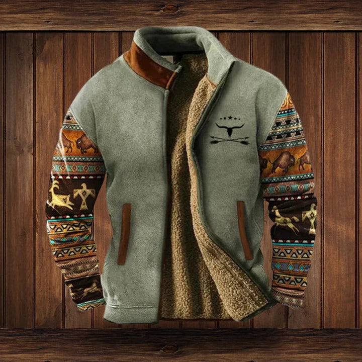 Maceo | Veste d'automne au style chaleureux pour homme