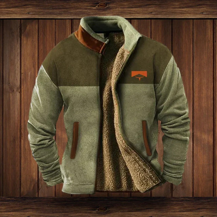 Maceo | Veste d'automne au style chaleureux pour homme