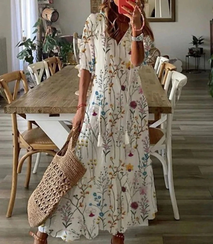Laurence | Robe Bohème Maxi pour femmes