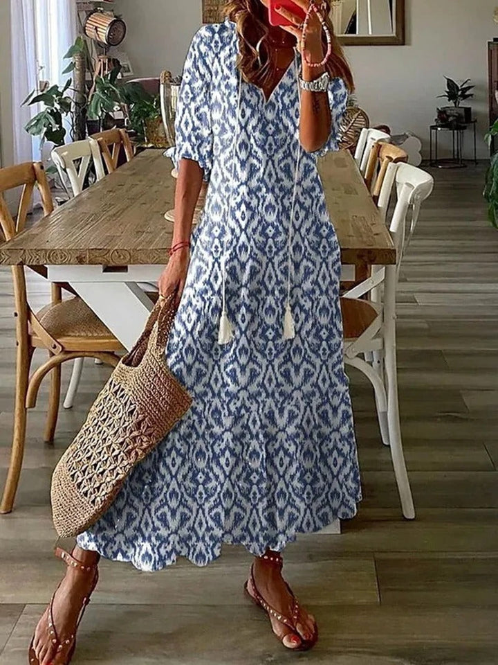 Laurence | Robe Bohème Maxi pour femmes
