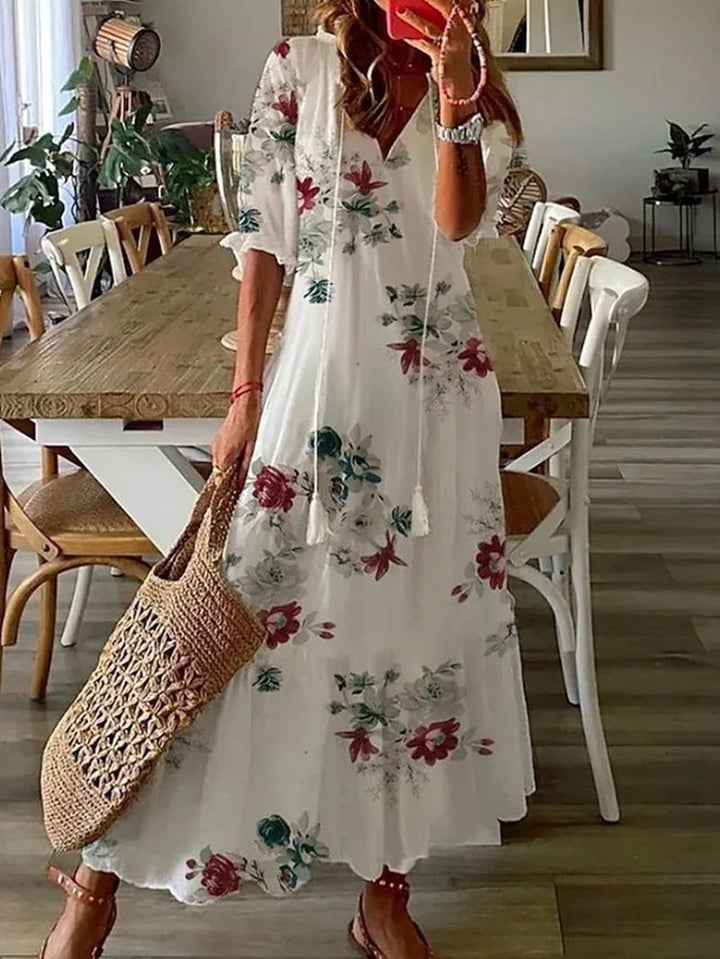 Laurence | Robe Bohème Maxi pour femmes