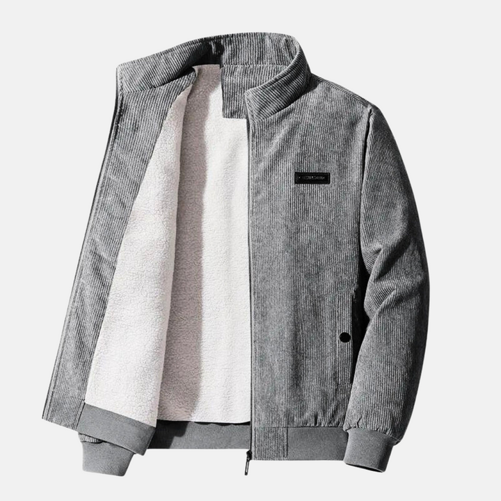 Leonel | Veste en velours côtelé au style vintage d'automne pour homme
